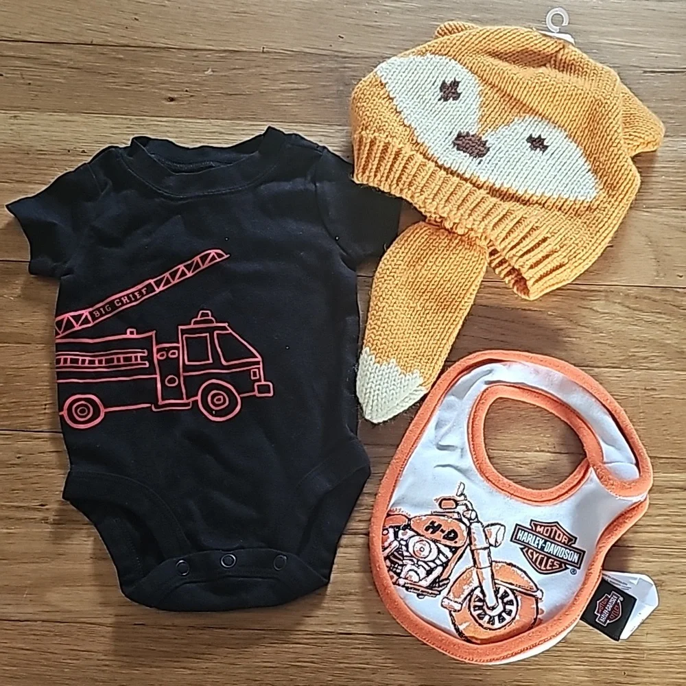 Boy's Size 0-3 Months Bundle of Qty 9